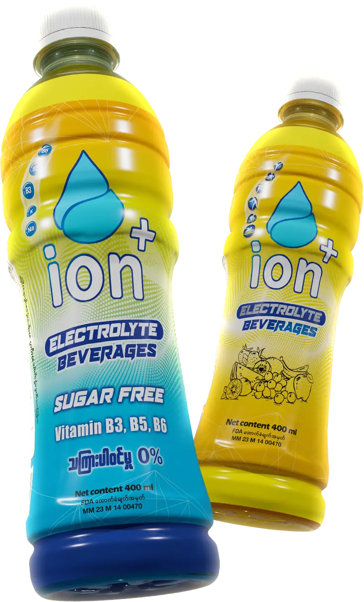 Ion Plus Normal and Sugar Free bottles